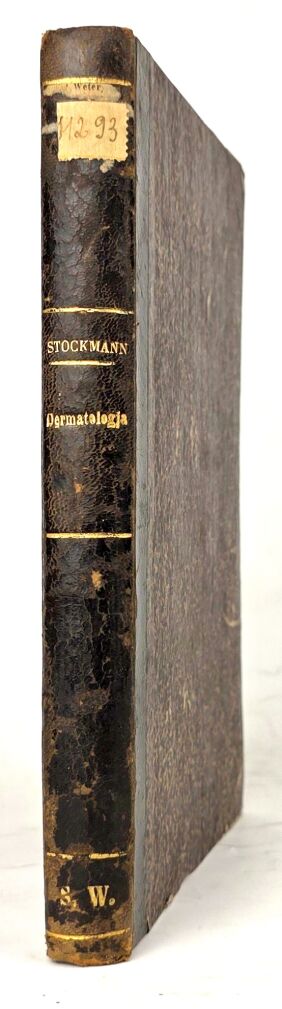 STOCKMANN- NAUKA O CHOROBACH SKÓRY [DERMATOLOGIA] 1870