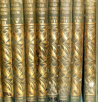 ENCYKLOPEDJA FARMACEUTYCZNA t. I-X [komplet] OPRAWA - 2