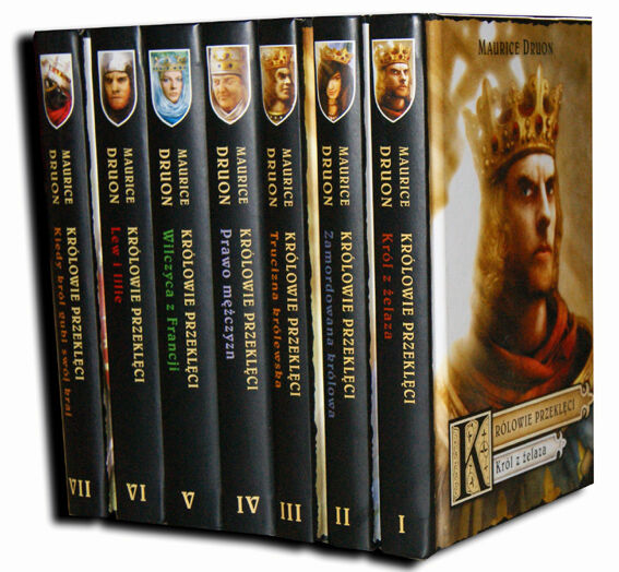 DRUON- KRÓLOWIE PRZEKLĘCI TOM I-VII