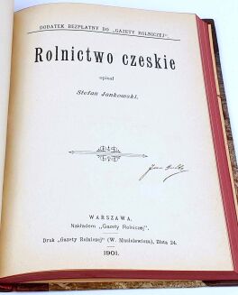 GOSPODARSKI CHÓW KONI / CHMIELARSTWO - podręcznik / ROLNICTWO CZESKIE / SEPARATOR jego konstrukcya i znaczenie/ POGADANKI ROLNICZE Gospodarstwo mleczne - 9