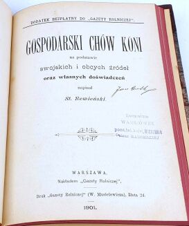 GOSPODARSKI CHÓW KONI / CHMIELARSTWO - podręcznik / ROLNICTWO CZESKIE / SEPARATOR jego konstrukcya i znaczenie/ POGADANKI ROLNICZE Gospodarstwo mleczne - 10