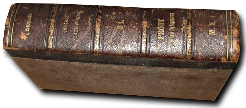 CHODŹKO- OBRAZY LITEWSKIE -SERYA TRZECIA, CZWARTA, PRÓBY NOWEGO DYKCYONARZA wyd. 1855r. PÓŁSKÓREK