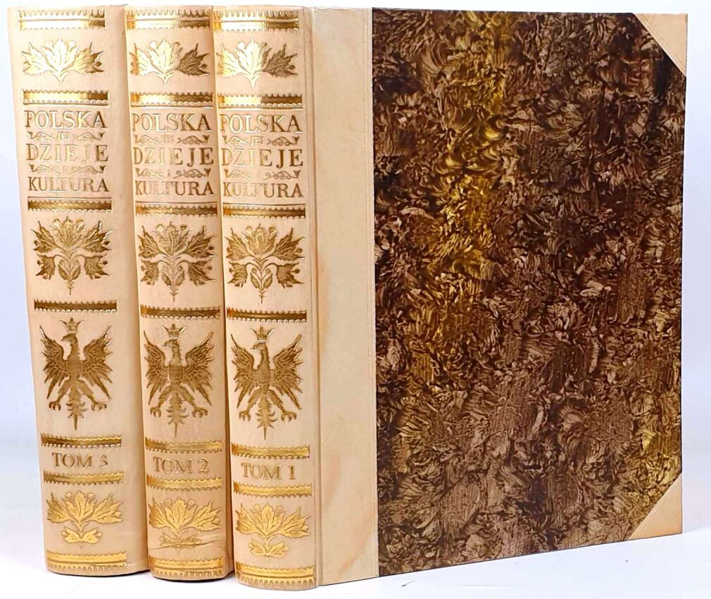 POLSKA JEJ DZIEJE I KULTURA t. I-III [komplet] oryginał