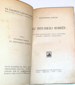 KORSAK - KU INDYJSKIEJ RUBIEŻY łowiectwo - 2