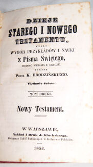 BRODZIŃSKI- DZIEJE STAREGO I NOWEGO TESTAMENTU t.1-2 wyd. 1853 - 11