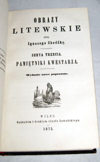CHODŹKO- PODANIA LITEWSKIE 2 tomy Wilno 1872 - 5