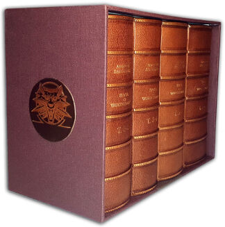 SAPKOWSKI- SAGA O WIEDŹMINIE komplet OPRAWA - 2
