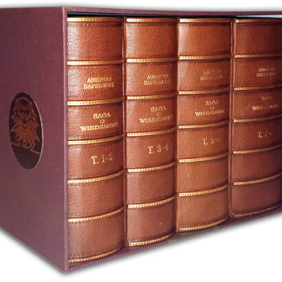 SAPKOWSKI- SAGA O WIEDŹMINIE komplet OPRAWA