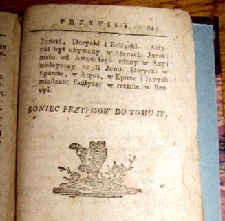 LANTIER- PODRÓŻE ANTENORA PO GRECYI I AZYI wyd. 1808 t. IV - 5