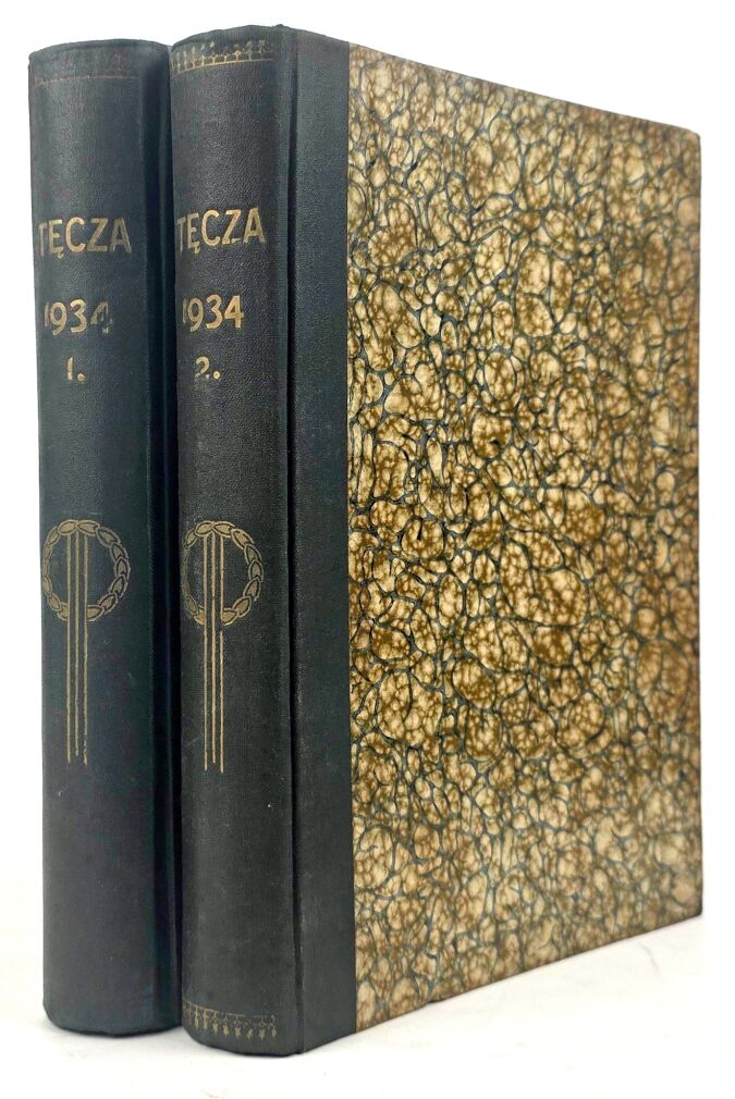 TĘCZA. Ilustrowane pismo tygodniowe (kulturalno-społeczne). R.VIII, 1934, z. 1-12 [komplet w 2 wol.]