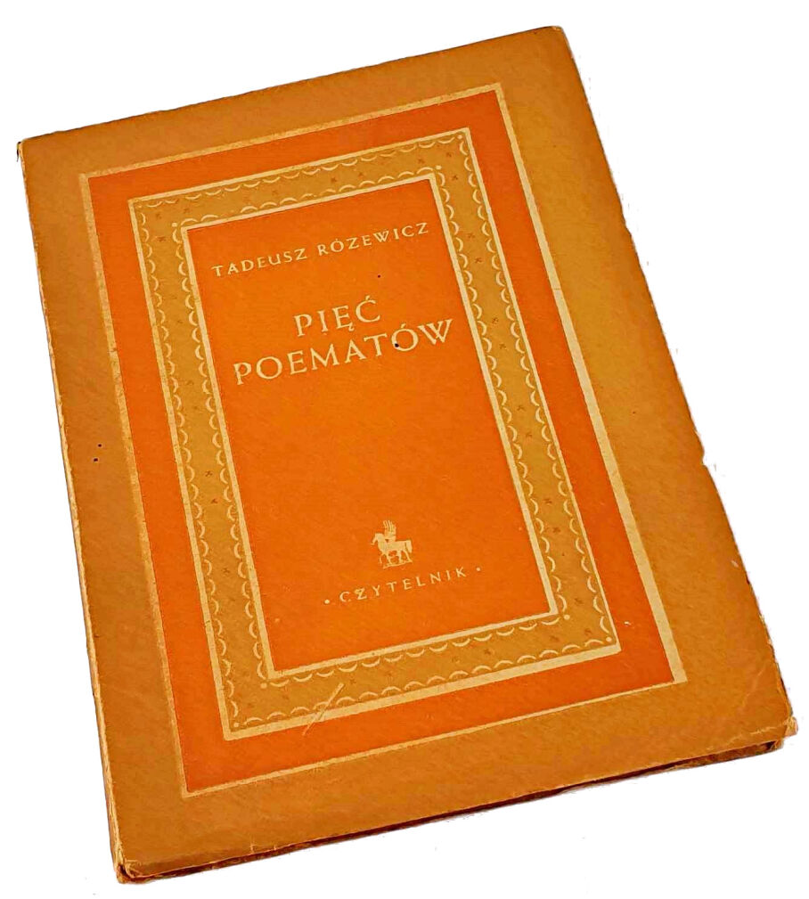 RÓŻEWICZ- PIĘĆ POEMATÓW wyd.1