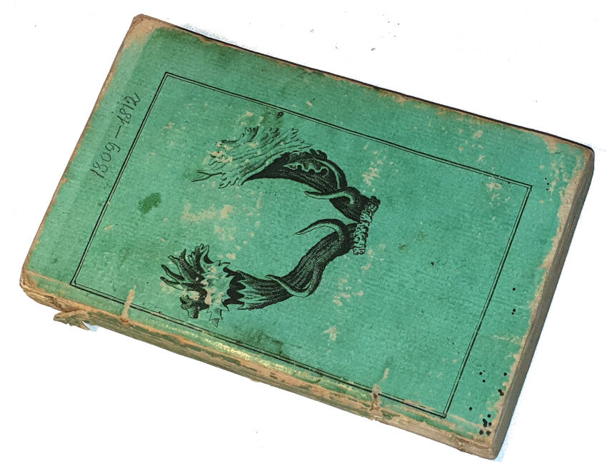 RITTER VON WILDUNGEN-  TASCHENBUCH FÜR FORST UND JAGDFREUNDE 1809-12