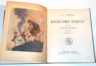 ANDERSEN- KRÓLOWA ŚNIEGU ilust. Edmund Dulac - 2