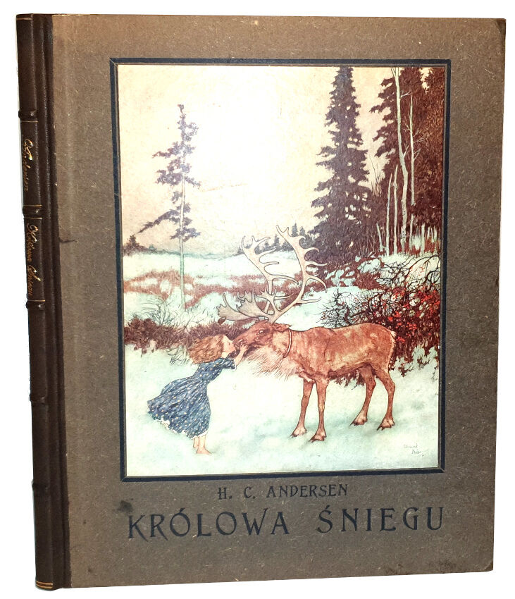 ANDERSEN- KRÓLOWA ŚNIEGU ilust. Edmund Dulac