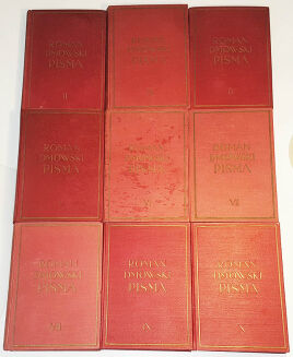 DMOWSKI - PISMA 9 wol. 1938r. OPRAWA WYDAWNICZA - 2