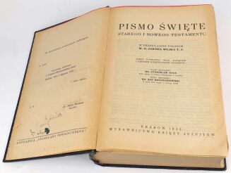 WUJEK- PISMO ŚWIĘTE STAREGO I NOWEGO TESTAMENTU  1935r. - 3