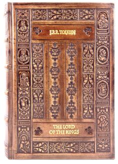 J.R.R. Tolkien - The Lord Of The Rings Exclusive Leather Binding, limited edition, copy number 45, fore edge painting - 5