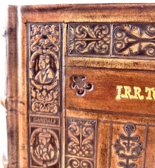 J.R.R. Tolkien - The Lord Of The Rings Exclusive Leather Binding, limited edition, copy number 45, fore edge painting - 6