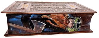 J.R.R. Tolkien - The Lord Of The Rings Exclusive Leather Binding, limited edition, copy number 45, fore edge painting - 7