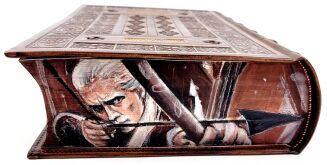 J.R.R. Tolkien - The Lord Of The Rings Exclusive Leather Binding, limited edition, copy number 45, fore edge painting - 8