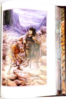 J.R.R. Tolkien - The Lord Of The Rings Exclusive Leather Binding, limited edition, copy number 45, fore edge painting - 13