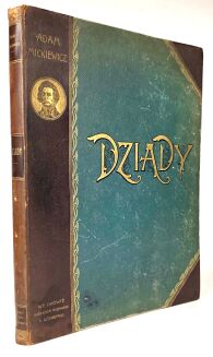 MICKIEWICZ - DZIADY Część I, II i IV. Z illustr. Cz. B. Jankowskiego, oprawa wydawnicza  - 5