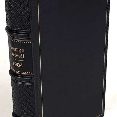 ORWELL- ROK 1984 wyd.1, luksusowa skóra