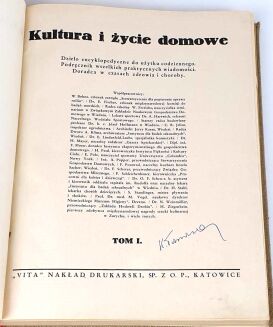 KULTURA I ŻYCIE DOMOWE 1-2 ilustrowany poradnik 1938 - 15