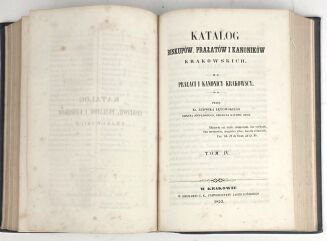 ŁĘTOWSKI- KATALOG BISKUPÓW, PRAŁATÓW I KANONIKÓW KRAKOWSKICH t. III-IV - 4