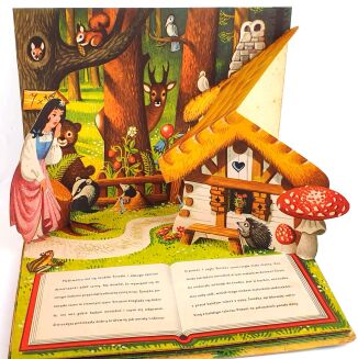 KUBASTA- KRÓLEWNA ŚNIEŻKA - BAJKA 3D wyd. 1961 - 3