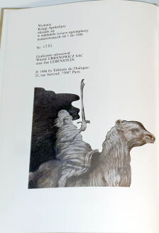 APOKALIPSA tłum. Miłosz, ilustr. Lebenstein wyd. Paryż 1986r. - 3