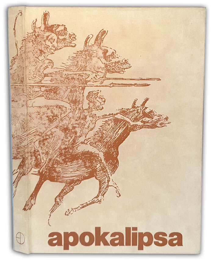 APOKALIPSA tłum. Miłosz, ilustr. Lebenstein wyd. Paryż 1986r.