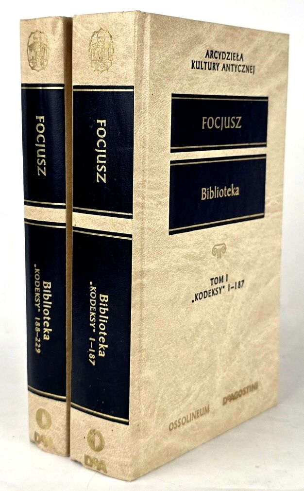 FOCJUSZ - BIBLIOTEKA 1-4 [komplet] Arcydzieła Kultury Antycznej