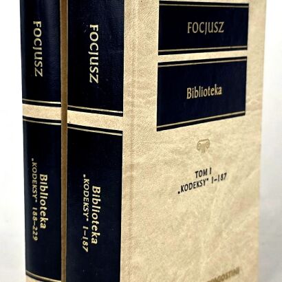FOCJUSZ - BIBLIOTEKA 1-4 [komplet] Arcydzieła Kultury Antycznej