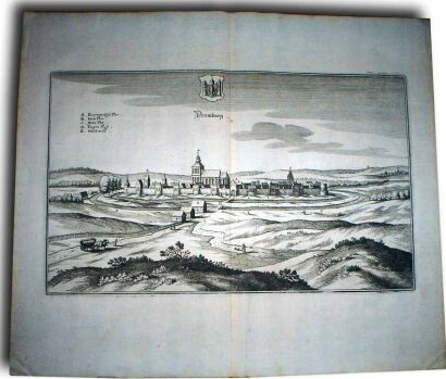 MERIAN- DRAMBURG [DRAWSKO POMORSKIE] 1652r.