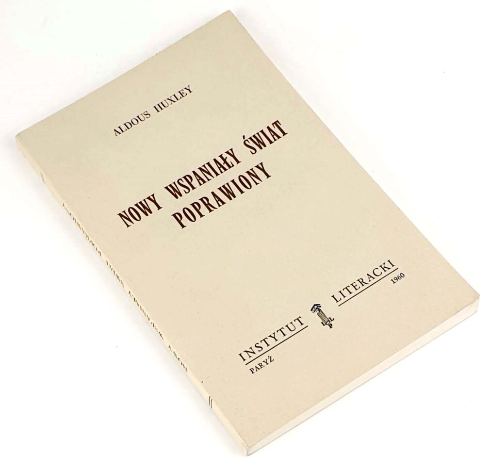 HUXLEY- NOWY WSPANIAŁY ŚWIAT POPRAWIONY wyd. 1