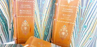 CHŁĘDOWSKI- ROKOKO WE WŁOSZECH; DWÓR W FERRARZE; RZYM 2T.; HISTORYE NEAPOLITAŃSKIE 5wol. OPRAWA - 3