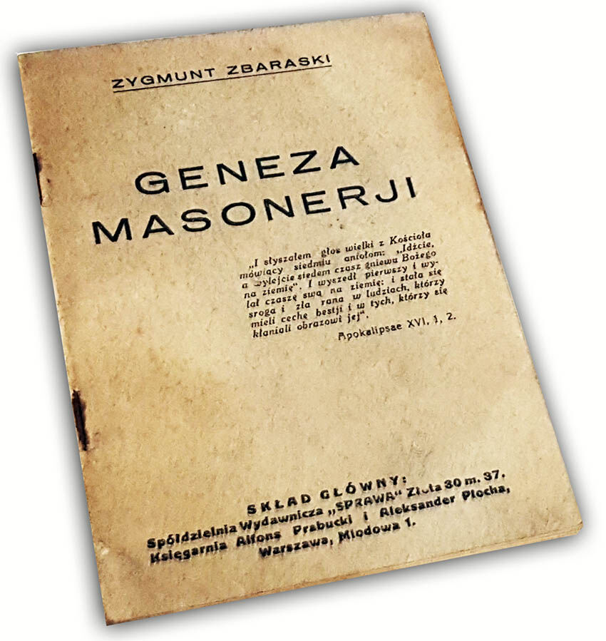ZBARASKI- GENEZA MASONERJI WYD. 1920