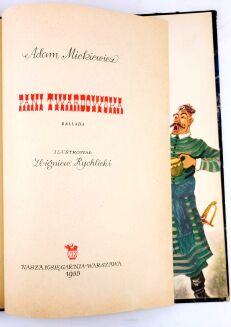 MICKIEWICZ - PANI TWARDOWSKA wyd. 1955 - 3