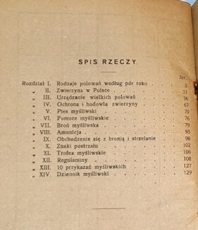 KORSAK- VENATOR. Krótki zbiór wiadomości z zakresu myśliwstwa strzeleckiego wraz z dziennikiem myśliwskim wyd. 1924 - 3