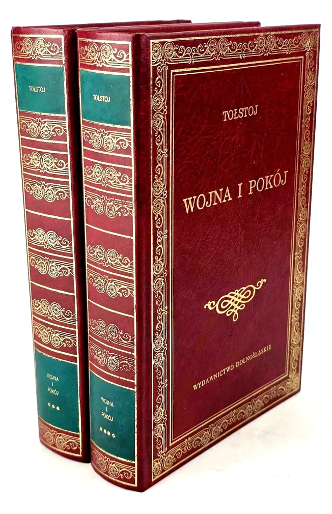 TOŁSTÓJ - WOJNA I POKÓJ Tom III-IV [2 wol.] dolnośląskie