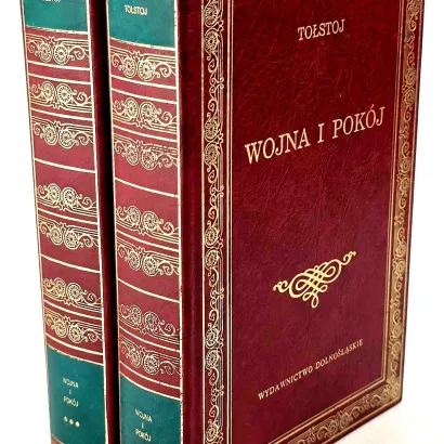 TOŁSTÓJ - WOJNA I POKÓJ Tom III-IV [2 wol.] dolnośląskie