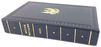 ROCZNIK WOYSKOWY Królestwa Polskiego 1825r. oprawa skóra - 2