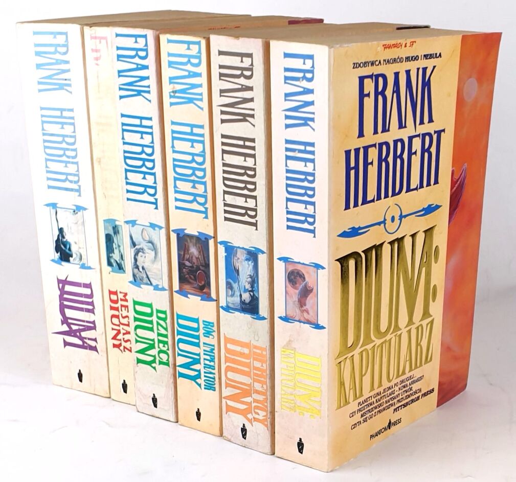 HERBERT- DIUNA t. I-VI [komplet] Phantom Press [najlepsze wydanie]