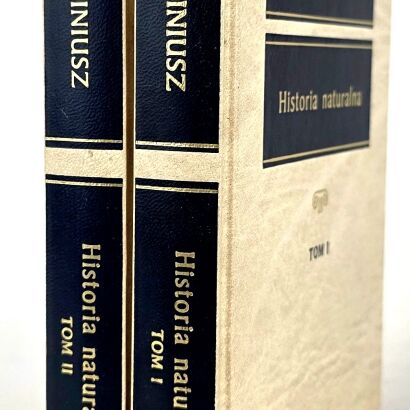 PLINIUSZ STARSZY - HISTORIA NATURALNA 1-2 [komplet] Arcydzieła Kultury Antycznej