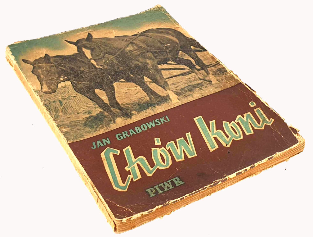 GRABOWSKI - CHÓW KONI wyd. 1950r. ryciny