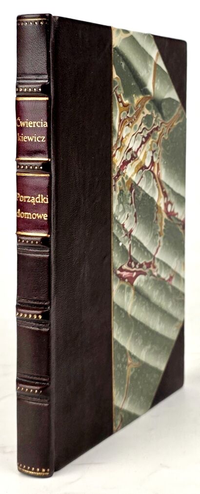 ĆWIERCZAKIEWICZOWA - COKOLWIEK BĄDŹ CHCESZ WYCZYŚCIĆ CZYLI PORZĄDKI DOMOWE, wyd. 1887