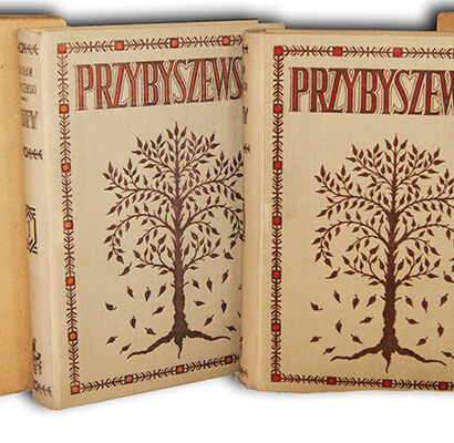 PRZYBYSZEWSKI - LISTY 1937r. Tom I-II OPRAWA Radziszewski