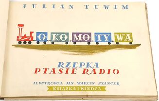 TUWIM- LOKOMOTYWA wyd. 1949 il.Szancer - 3