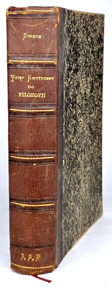STRUVE Henryk - WSTĘP KRYTYCZNY DO FILOZOFII